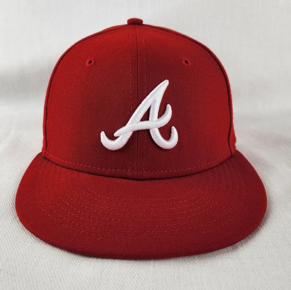New Era Other - Atlanta Braves × New Era Red Fitted Hat